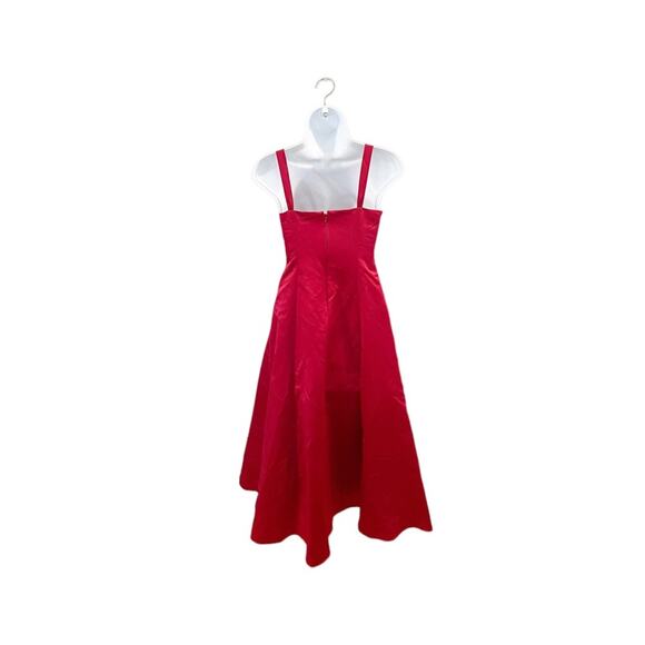 David’s Bridal Junior Bridesmaid Dress in Red Apple Style JB1509 Size 12 - Picture 6 of 12